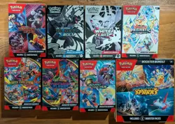 Pokemon Booster Bundle Lot of 8 New Sealed Prismatic Destined Mega Evolution - Image 1