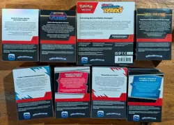 Pokemon Booster Bundle Lot of 8 New Sealed Prismatic Destined Mega Evolution - Image 2