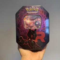 Team Rocket Tins Full Art Set of Three Pokemon TCG Pokemon TCG Destined Rivals - Image 1