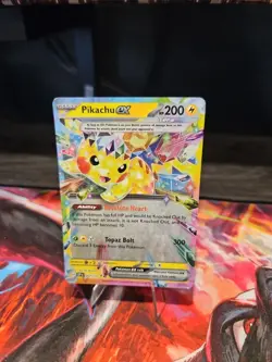 Pokemon TCG Surging Sparks Tera Double Rare Pikachu EX 057/191 NM Condition - Image 1
