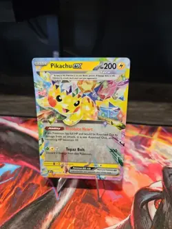 Pokemon TCG Surging Sparks Tera Double Rare Pikachu EX 057/191 NM Condition - Image 2