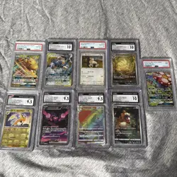 CGC AND PSA SLABS ALL SOLD TOGETHER Pokemon TCG - Image 2