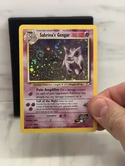 [NM] Sabrina’s Gengar 14/132 - Pokemon - Gym Heroes Holo English - Image 2