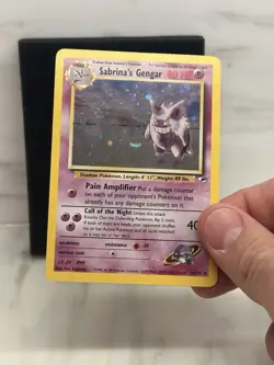 [NM] Sabrina’s Gengar 14/132 - Pokemon - Gym Heroes Holo English - Image 3