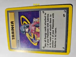 Pokemon TCG | Sabrina - 110/132 Non-Holo | Gym Challenge Set 2000 | Vintage WOTC - Image 3