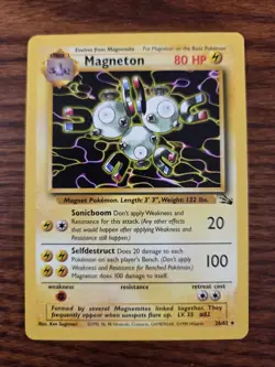 Magneton 26/62 - Fossil - Pokemon TCG Non Holo - Image 1