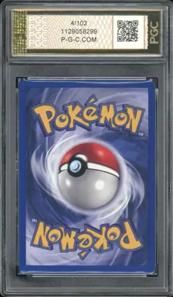 1999 Pokemon Game Shadowless Base Set Charizard Holo 4/102 PGC 10 GEM MINT - Image 2