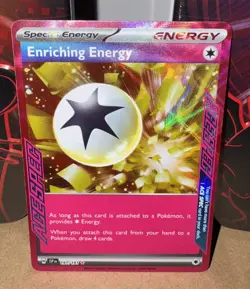 Pokemon Enriching Energy TCG Card 191/191 Ace Spec Surging Sparks - Image 1