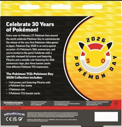 Pokemon Day 2026 Collection 6 Box Case: Shipped Double Boxed - Image 2