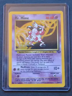 Mr Mime #6 / 64 Jungle Holo - NM - Pokemon 1999 TCG WOTC Vintage - Image 5