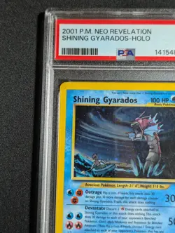 2001 Pokemon Neo Revelation Shining Gyarados Holo 65/64 Psa 5 | FRESH SLAB - Image 2