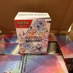 Pokemon TCG Prismatic Evolutions Booster Bundle - Lot of 24 - Factory Sealed - Image 2