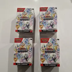 Pokemon TCG Prismatic Evolutions Booster Bundle - New Factory Sealed “LOT OF 4” - Image 1