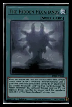 Yu-Gi-OH #PHREEN008 The Hidden Hecahands - Image 1