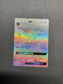 Espeon GX Sun & Moon Base Set 152/149 Pokemon Holo Secret Rare Rainbow - Image 1