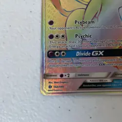 ESPEON GX #152/149 - Secret Rainbow Rare Pokemon Sun and Moon Base Set - Image 3