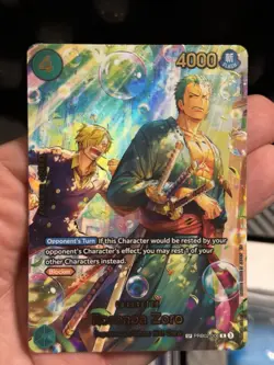 Roronoa Zoro - PRB02-006 (SP) PRB02-006 The Azure Sea's Seven Foil - Image 1