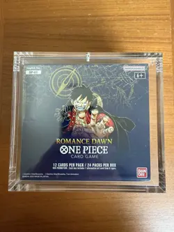 One Piece Romance Dawn Booster Box OP-01 Blue Bottom Sealed Pre-Errata Wave 1 - Image 1