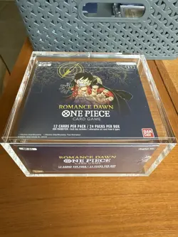 One Piece Romance Dawn Booster Box OP-01 Blue Bottom Sealed Pre-Errata Wave 1 - Image 2