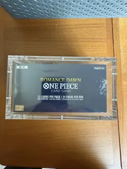 One Piece Romance Dawn Booster Box OP-01 Blue Bottom Sealed Pre-Errata Wave 1 - Image 5
