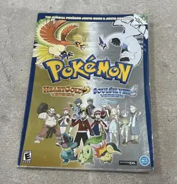 Pokemon HeartGold and SoulSilver by Prima Games Guide Includes Poster 9780307468031 - Image 1