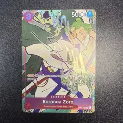 Roronoa Zoro (English Version 1st Anniversary Set) OP01-025 One Piece Promo JY - Image 1