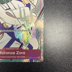 Roronoa Zoro (English Version 1st Anniversary Set) OP01-025 One Piece Promo JY - Image 4
