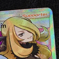 Pokemon Cards: Cosmic Eclipse Ultra Rare Full Art: Cynthia & Caitlin 228/236 - Image 3