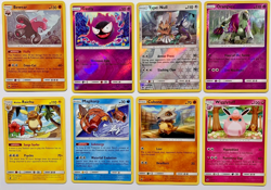 Pokemon Card Lot of 18, SM Crimson Invasion Set, LP - NM - Image 1