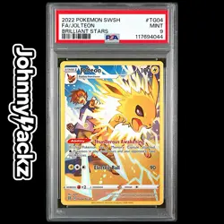 Pokemon TCG - Jolteon TG04/TG30 Card - Sword & Shield - Brilliant Stars - PSA 9 - Image 1