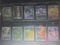 Pokemon TCG Enlgish Illustration Rare 10 Card LOT NEAR MINT - Image 1