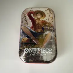 One Piece TCG Card Game - Mini Tin Vol.2 English 2 Packs Of OP 13 + Promo Pack - Image 1