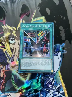 Yugioh Card - On Your Mark, Get Set, Duel! MAZE-EN016 Collectors Rare 1st Editio - Image 1