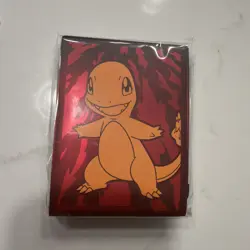 Pokemon 65 Ct Obsidian Flames ETB Charmander Card Sleeves Sealed - Image 1