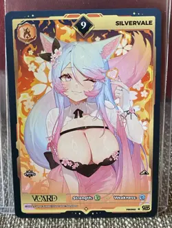 Gamersupps Vcard TCG Silvervale: Birthday VCard 9 Promo Card Limited Edition - Image 1
