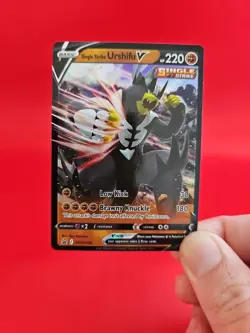 Single Strike Urshifu V Holo Promo Card from Swsh: Sword & Shield - Near Mint - Image 5