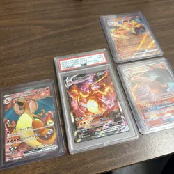 Charizard Pokemon Card Lot - PSA graded 9 vmax swsh261 , EX 183 , GX sm195 , JP - Image 1
