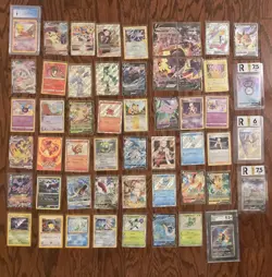 Pokemon Card LOT Pikachu Charizard Some Graded CGC 9 + Some 1st Edition 2000 &up - Image 1