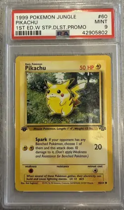 Pokemon Graded X5 Card Lot Charizard Pikachu - Image 3