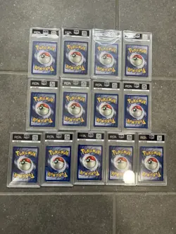 Pokemon Base Set Unlimited 13 Card Lot PSA Graded Cards. Charizard, Venusaur Etc - Image 2