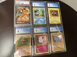 6 PSA CGC Graded Pokemon Card Slabs PSA 10 Charizard Lot 2 - Image 1