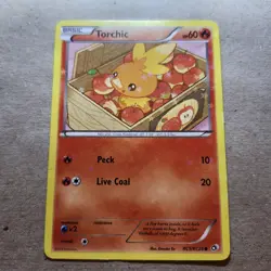 Torchic RC5/RC25 Holo Pokemon Card 2013 Radiant Collection Legendary Treasures - Image 1