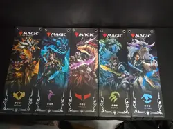 MTG Tarkir Dragonstorm Promotional Banners Set of 5 Magic the Gathering - Image 1