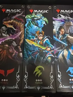 MTG Tarkir Dragonstorm Promotional Banners Set of 5 Magic the Gathering - Image 5