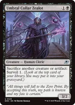UMBRAL COLLAR ZEALOT x4 mtg NM-M Edge of Eternities 4 Unc - Image 1