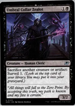 Umbral Collar Zealot - U - Edge of Eternities - 123 - NM - Regular - Image 1