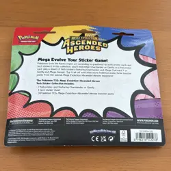Pokemon TCG Charmander Tech Sticker Collection Ascended Heroes 3 Pack Blister - Image 2