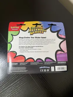 Pokemon TCG Ascended Heroes Tech Sticker Collection Charmander Sealed In Hand - Image 2
