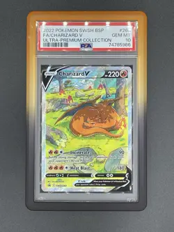 Pokemon Charizard V SWSH260 Full Art Promo Holo SWSH Sword & Shield PSA 10 2022 - Image 1