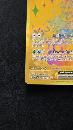 Pokemon TCG Terapagos ex 180/131 Prismatic Evolutions Hyper Rare Holo Eng - Image 4
